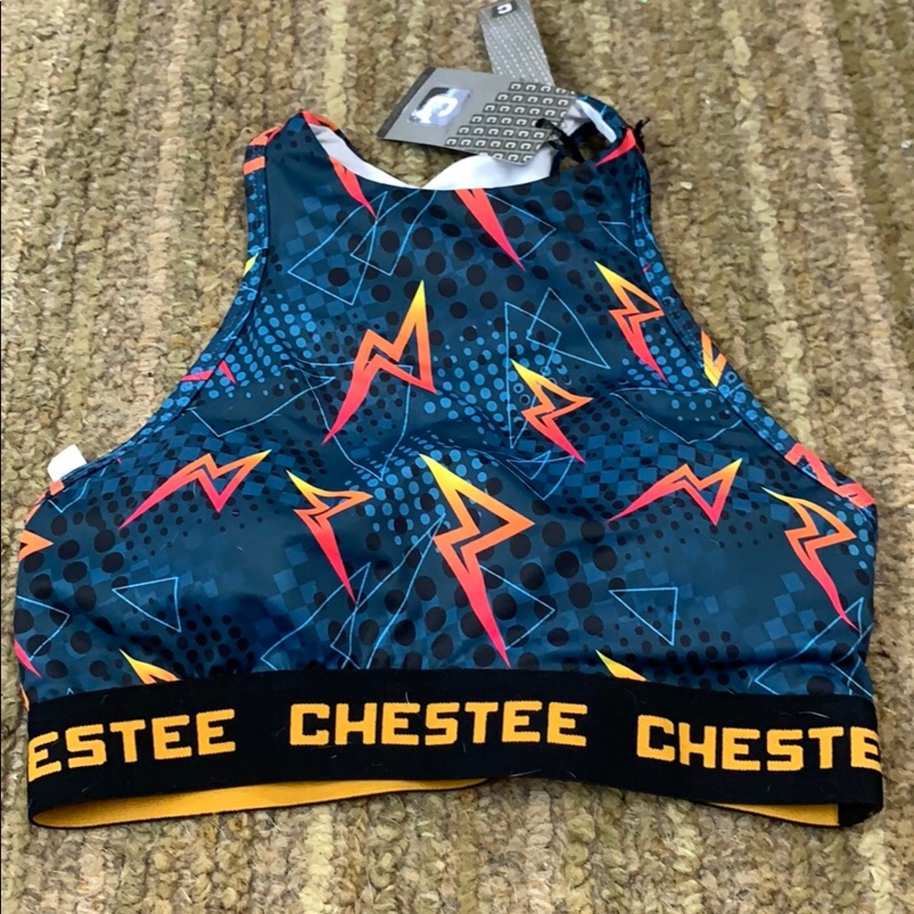 Blue electric chestee
